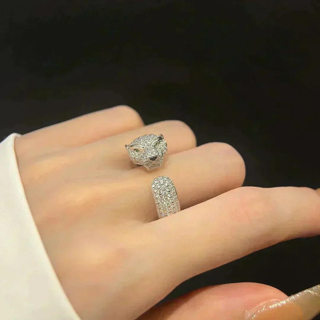 [LORA]PANTHERE 5.5MM ALL DIAMOND RING