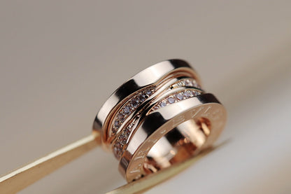 [LORA]ZERO 1 PINK GOLD DIAMOND NECKLACE