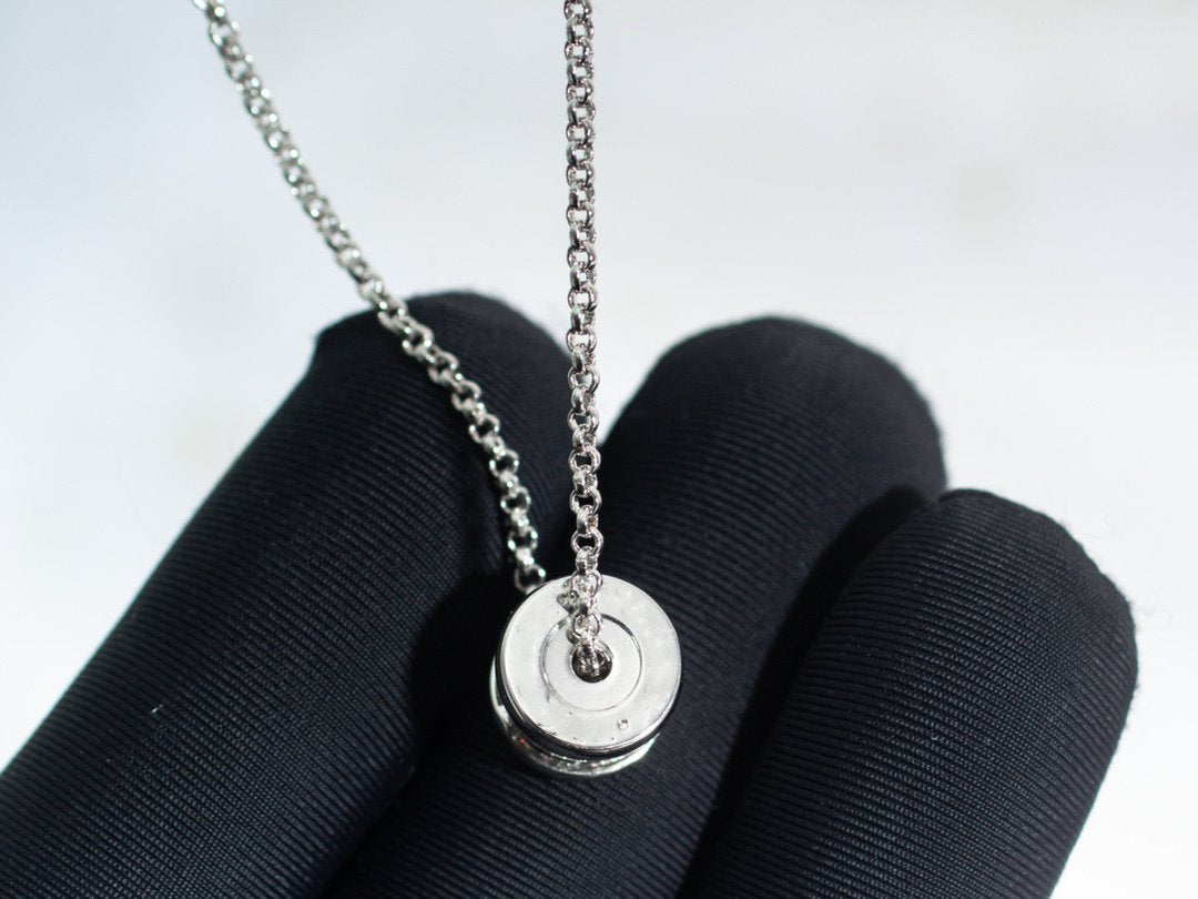 [LORA]ZERO 1 SILVER DIAMOND NECKLACE