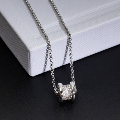 [LORA]ZERO 1 SILVER DIAMOND NECKLACE