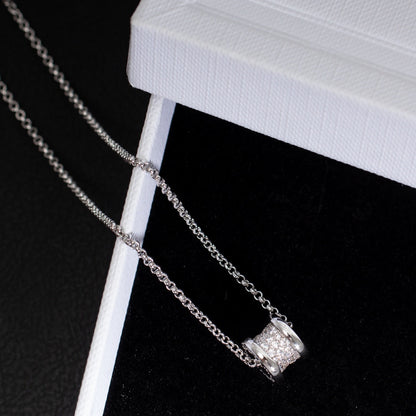 [LORA]ZERO 1 SILVER DIAMOND NECKLACE