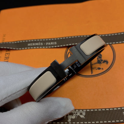 [LORA]H BRACELET 12MM BLACK BEIGE CERAMIC