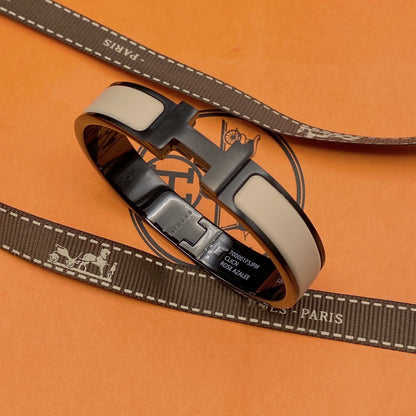 [LORA]H BRACELET 12MM BLACK BEIGE CERAMIC