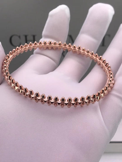 [LORA]CLASH PINK GOLD BRACELET