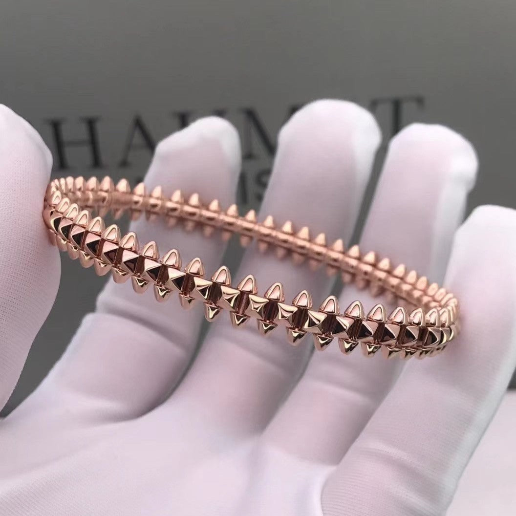 [LORA]CLASH PINK GOLD BRACELET