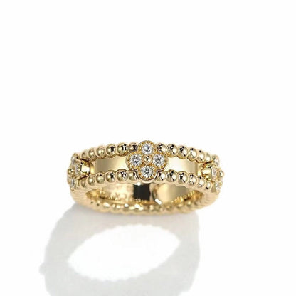 [LORA]PERLEE GOLD DIAMOND RING
