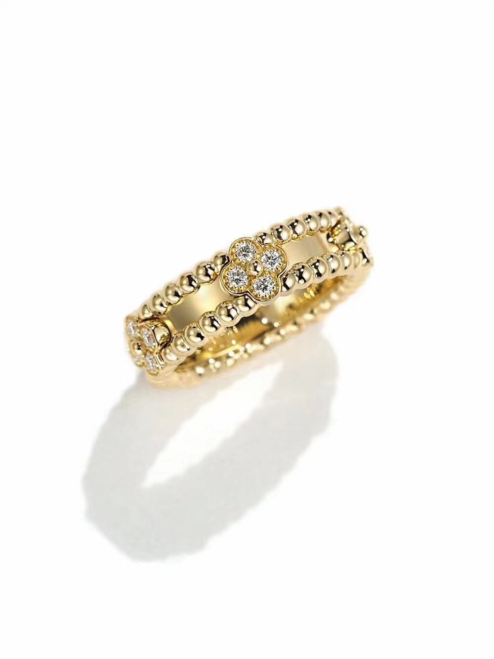 [LORA]PERLEE GOLD DIAMOND RING