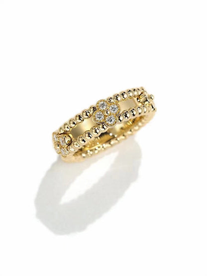 [LORA]PERLEE GOLD DIAMOND RING