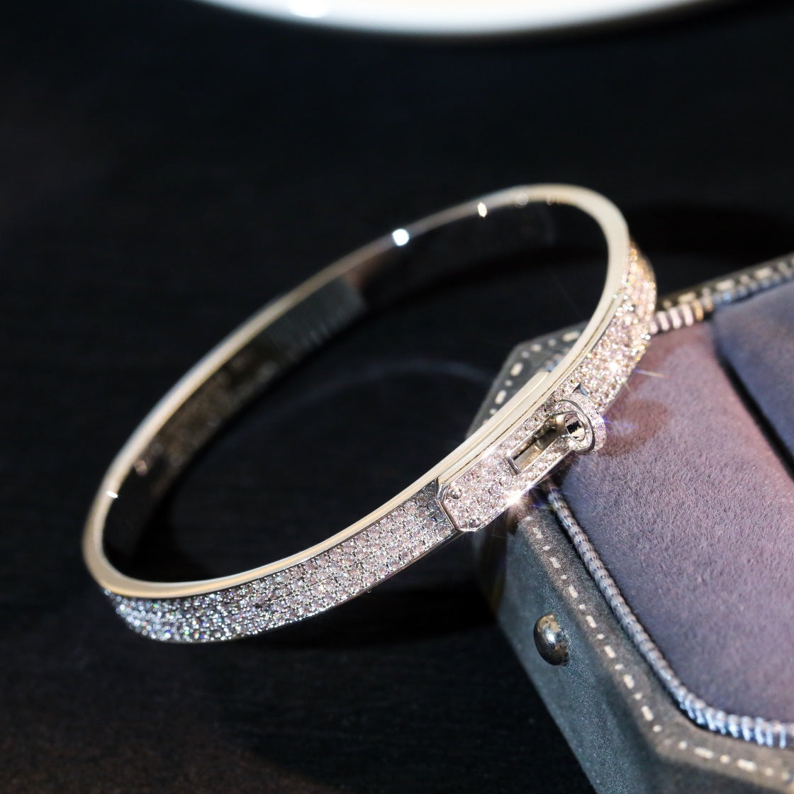 [LORA]KELLY BRACELET DIAMOND PAVED