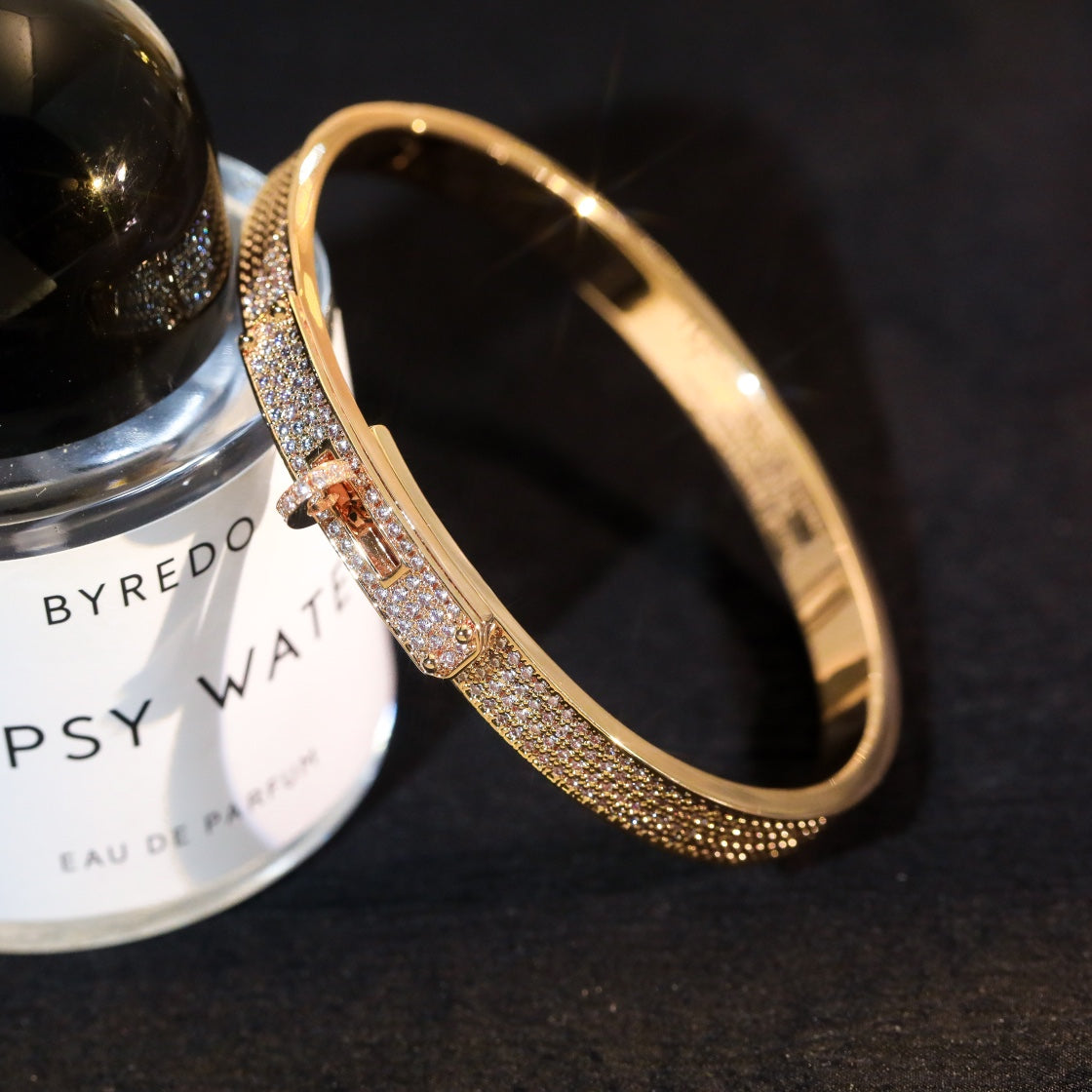 [LORA]KELLY BRACELET DIAMOND PAVED