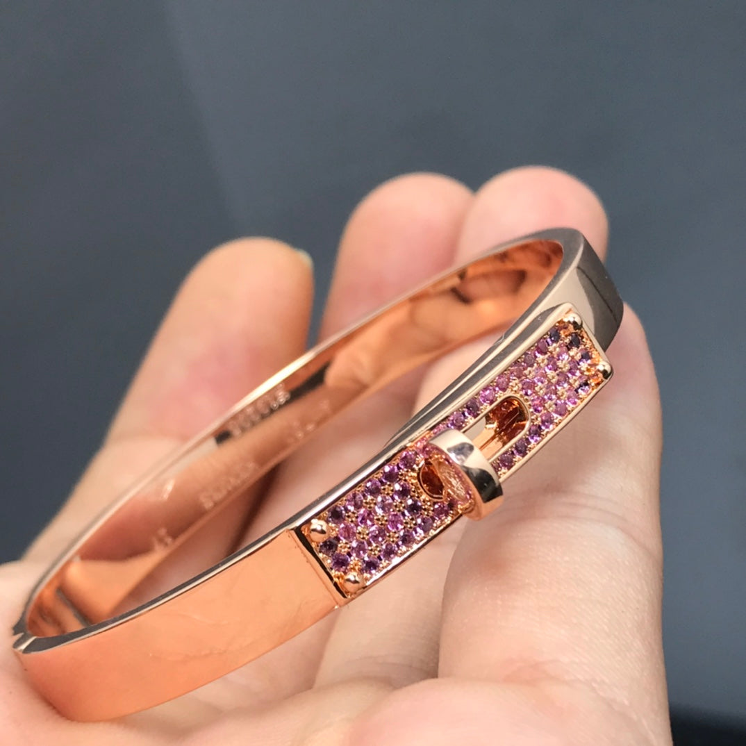 [LORA]KELLY BRACELET PINK DIAMOND
