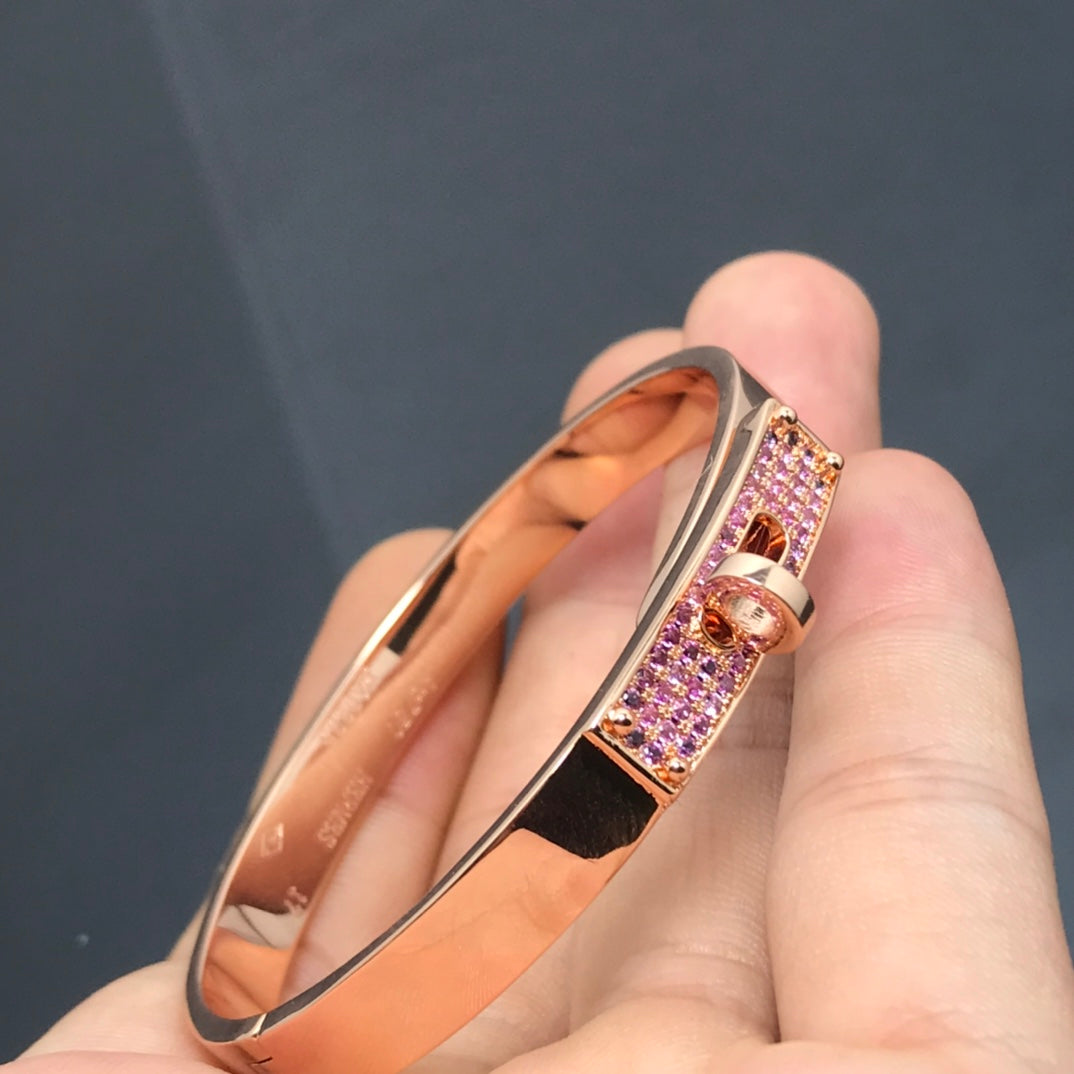 [LORA]KELLY BRACELET PINK DIAMOND