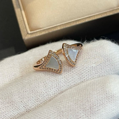 [LORA]DREAM MOP DIAMOND OPEN RING