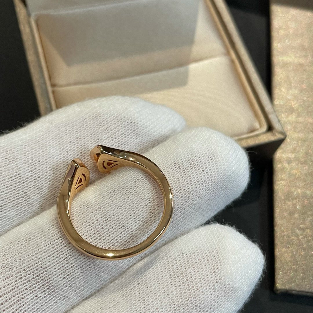 [LORA]DREAM MOP DIAMOND OPEN RING
