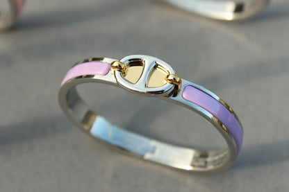 [LORA]CLIC CHAINE SILVER BRACELET