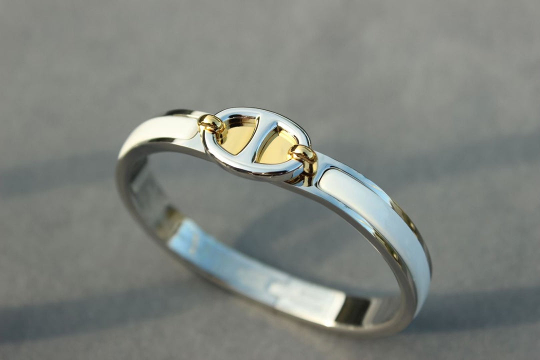[LORA]CLIC CHAINE SILVER BRACELET