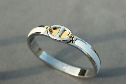 [LORA]CLIC CHAINE SILVER BRACELET