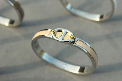 [LORA]CLIC CHAINE SILVER BRACELET