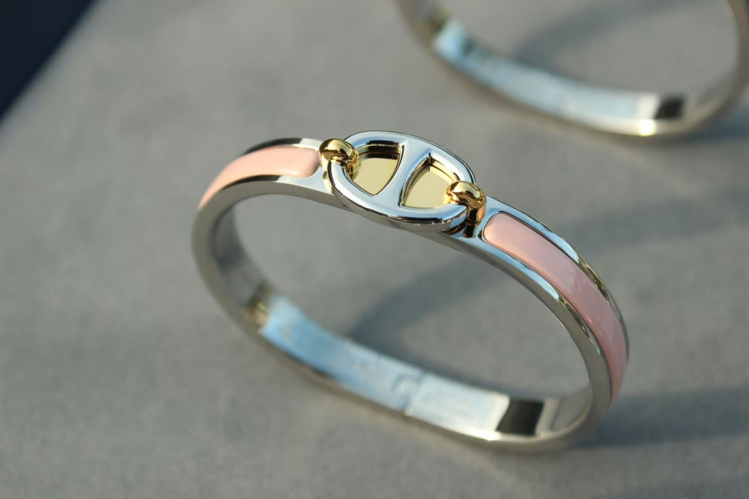 [LORA]CLIC CHAINE SILVER BRACELET