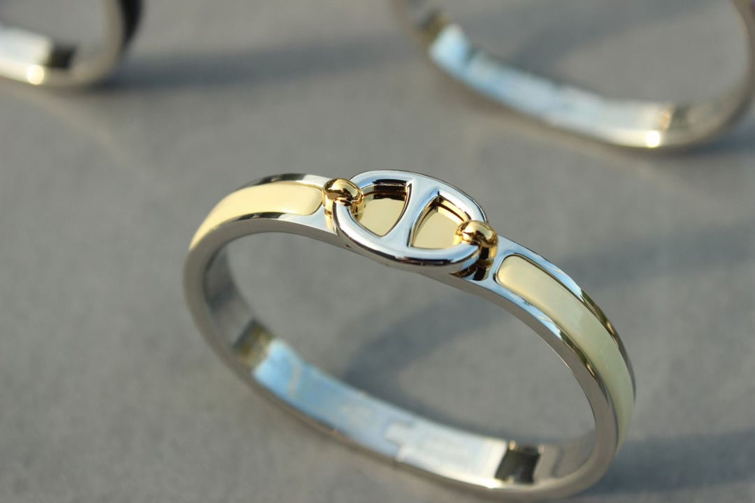 [LORA]CLIC CHAINE SILVER BRACELET