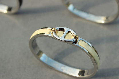 [LORA]CLIC CHAINE SILVER BRACELET