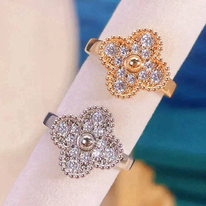 [LORA]CLOVER DIAMOND RING