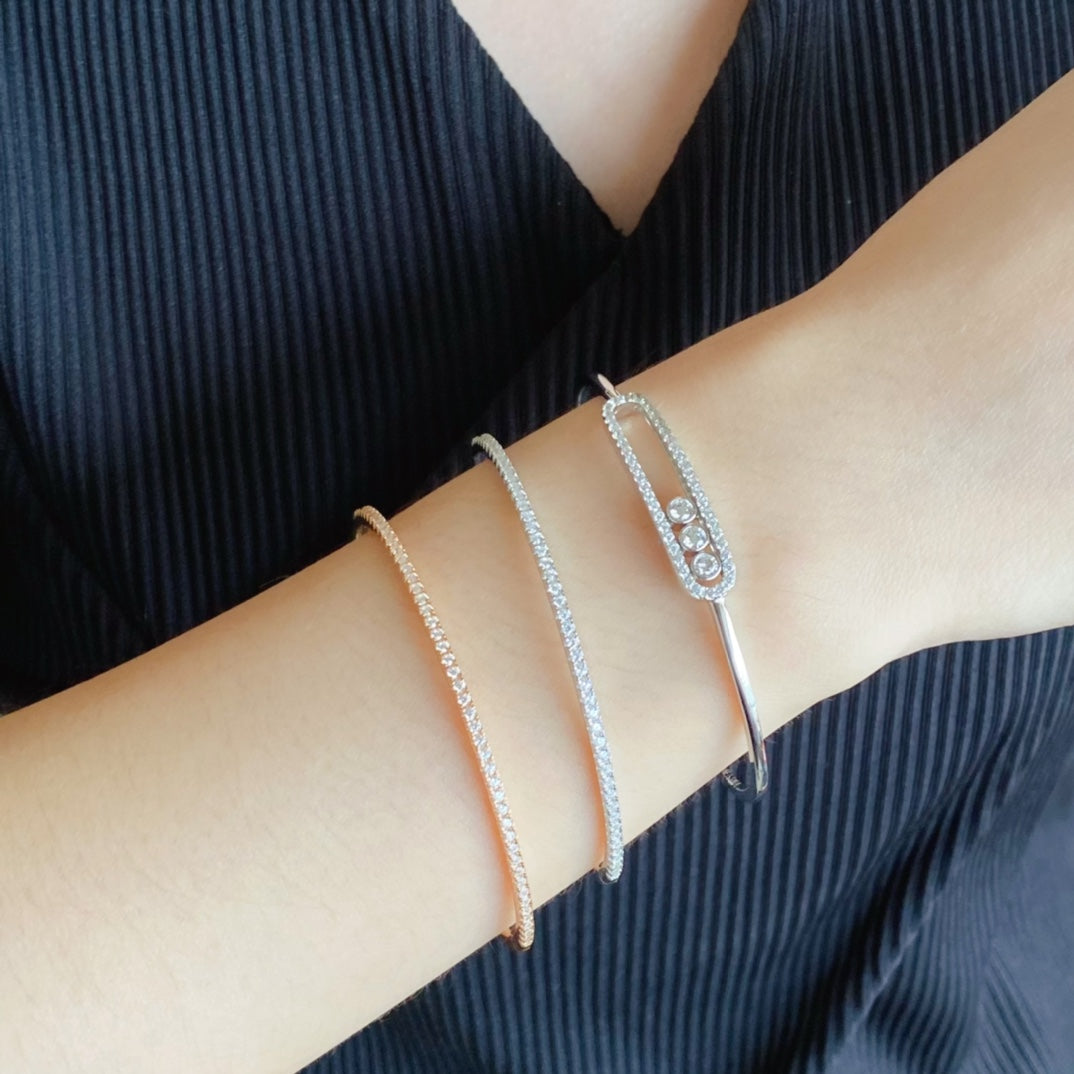 [LORA] MINI DIAMOND TENNIS BRACELET