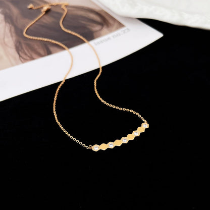 [LORA]BEE MY LOVE DIAMOND NECKLACE