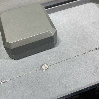 [LORA] LUCKY MOVE DIAMOND PAVED BRACELET