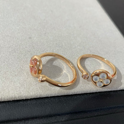[LORA]SUN 1 DIAMOND PINK MOP RING