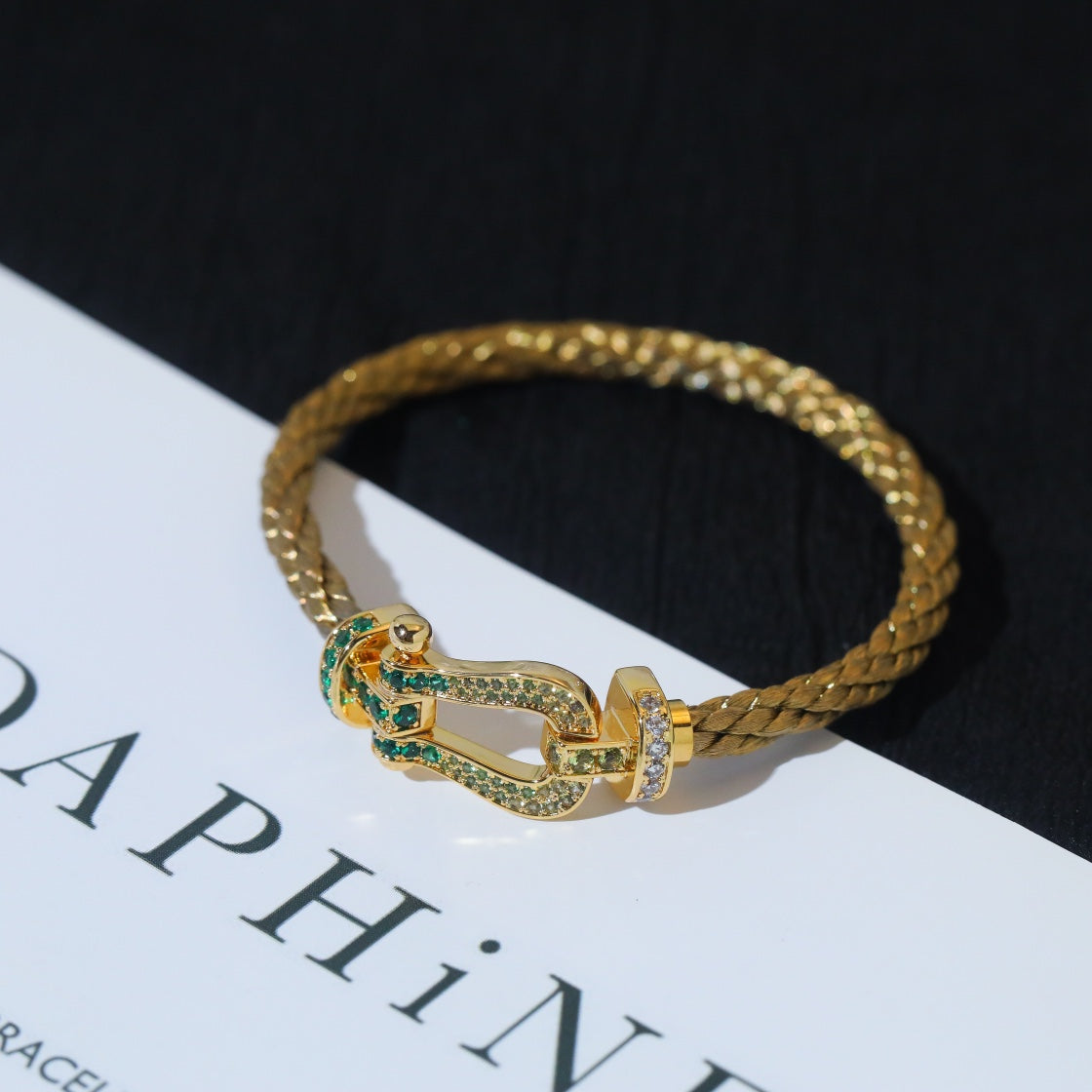 [LORA]FORCE 10 GOLD GREEN DIAMOND PAVED