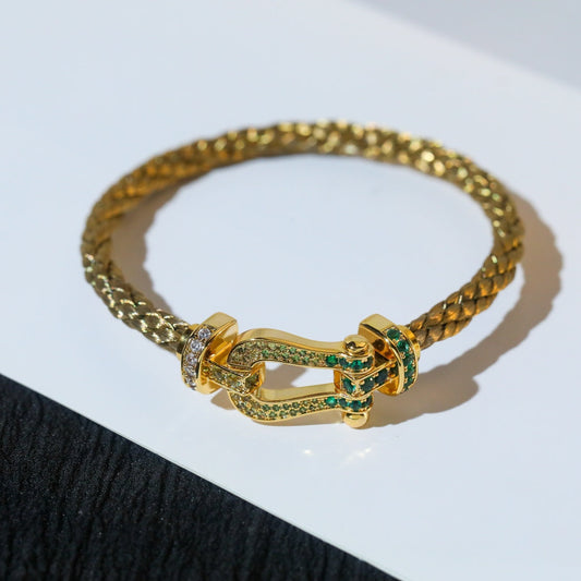 [LORA]FORCE 10 GOLD GREEN DIAMOND PAVED