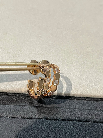 [LORA]Hollow Design Four-Leaf Clover Flower Shape Ring