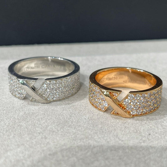 [LORA]LIENS EVIDENCE  DIAMOND PAVED RING