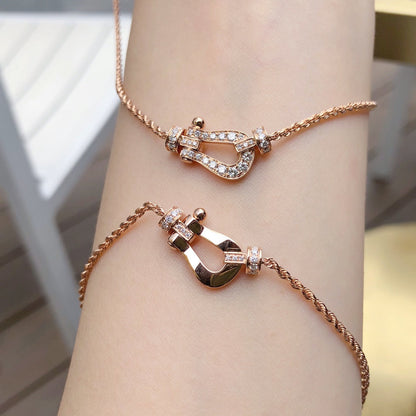 [LORA]FORCE 10 PINK GOLD DIAMOND NECKLACE