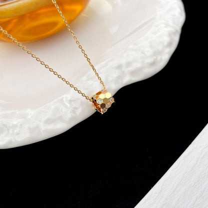[LORA]BEE MINI PEDANT DIAMOND NECKLACE