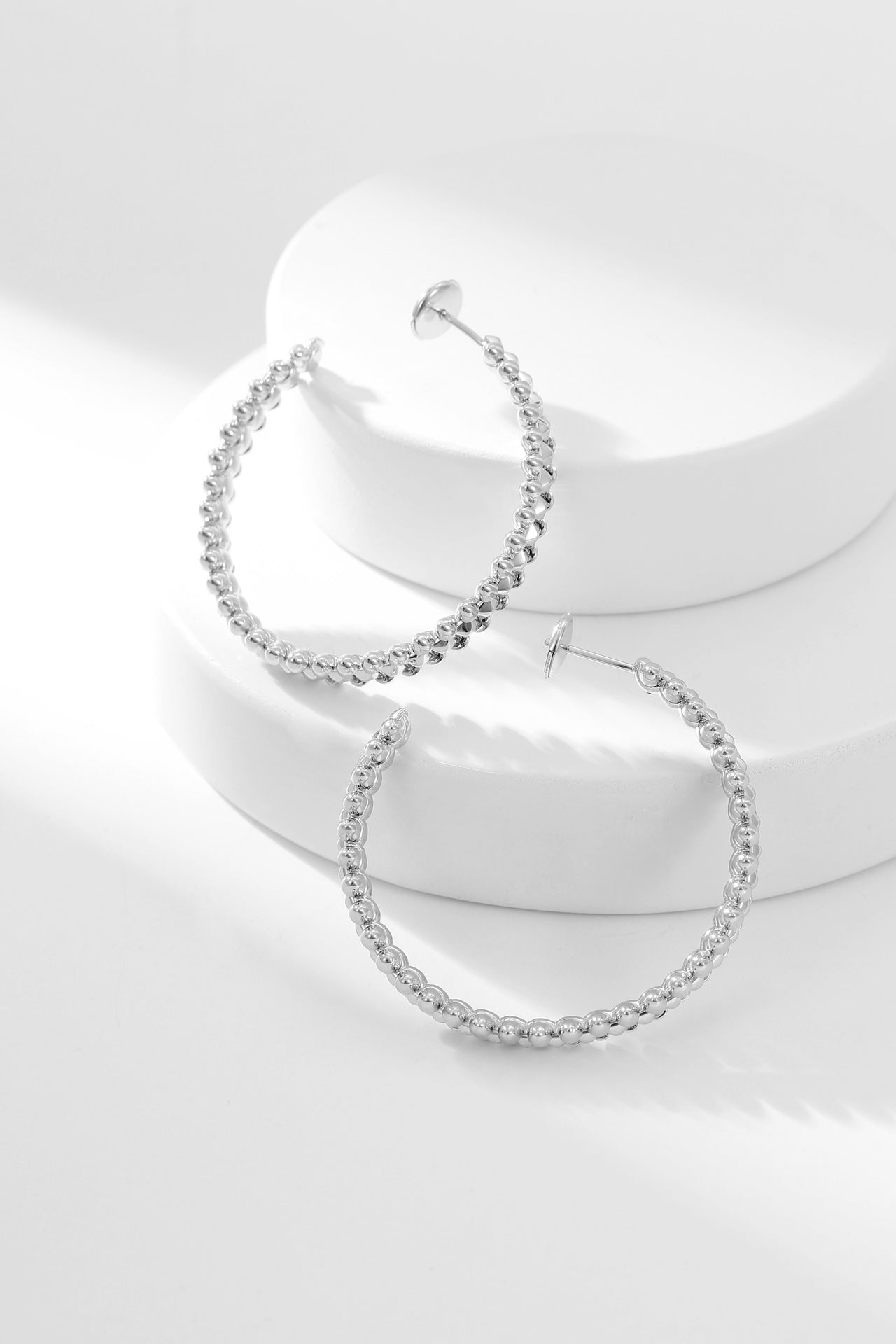 [LORA]CLASH HOOP EARRINGS