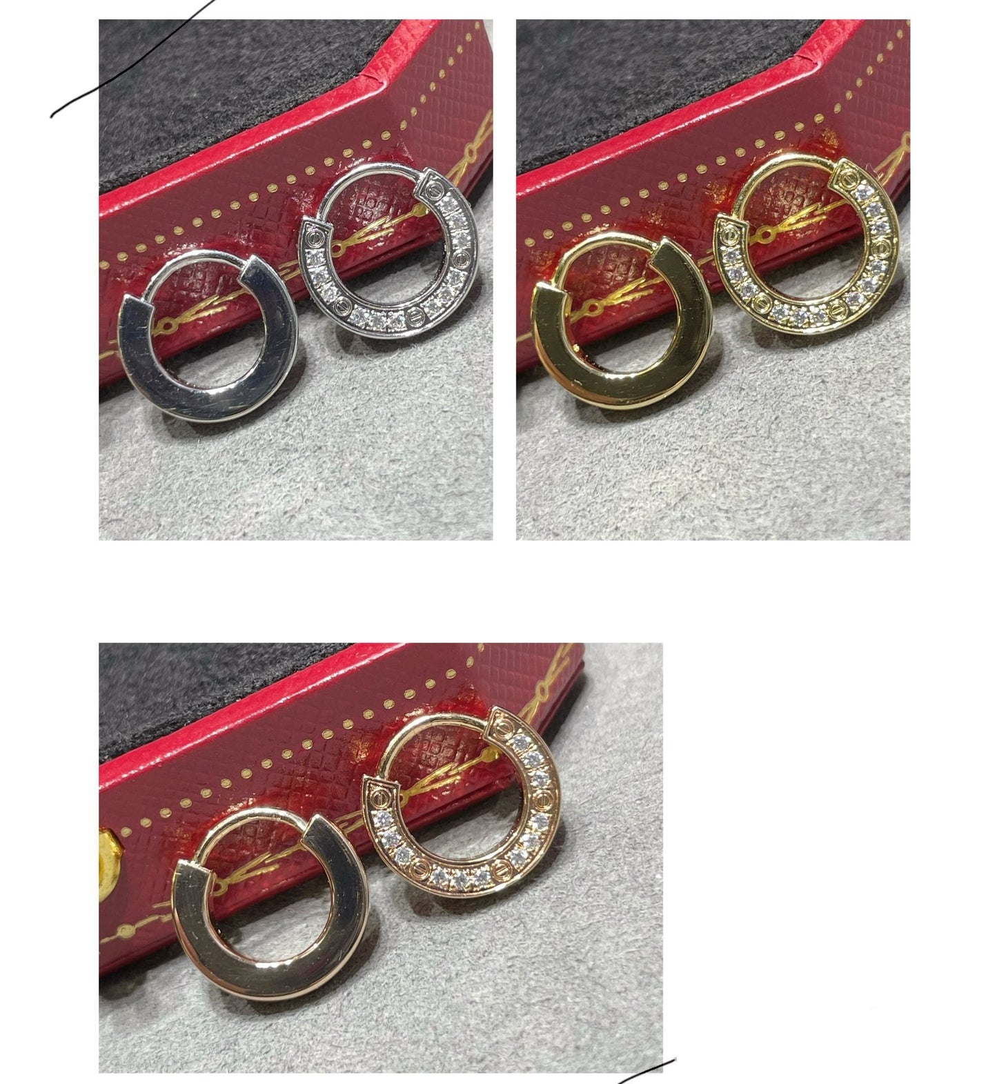 [LORA]LOVE DIAMOND EARRINGS