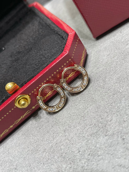 [LORA]LOVE DIAMOND EARRINGS