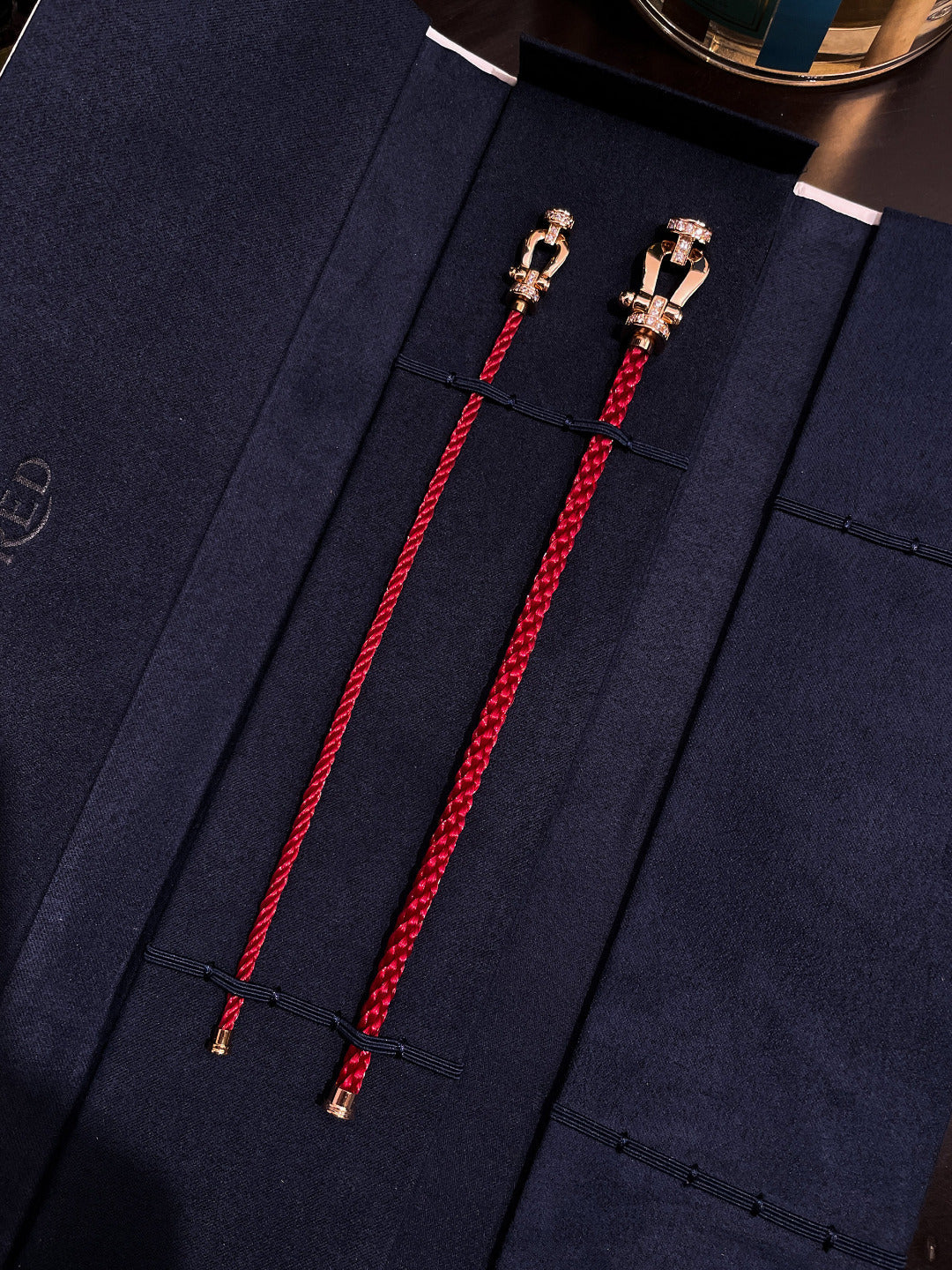 [LORA]FORCE 10 HALF DIAMOND PINK GOLD RED CORDERI LARGE AND MEDIUM MODEL
