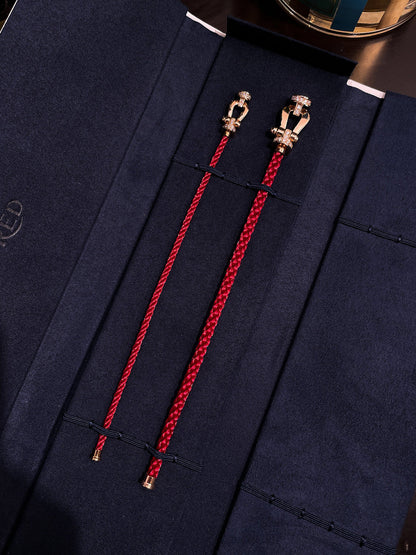[LORA]FORCE 10 HALF DIAMOND PINK GOLD RED CORDERI LARGE AND MEDIUM MODEL