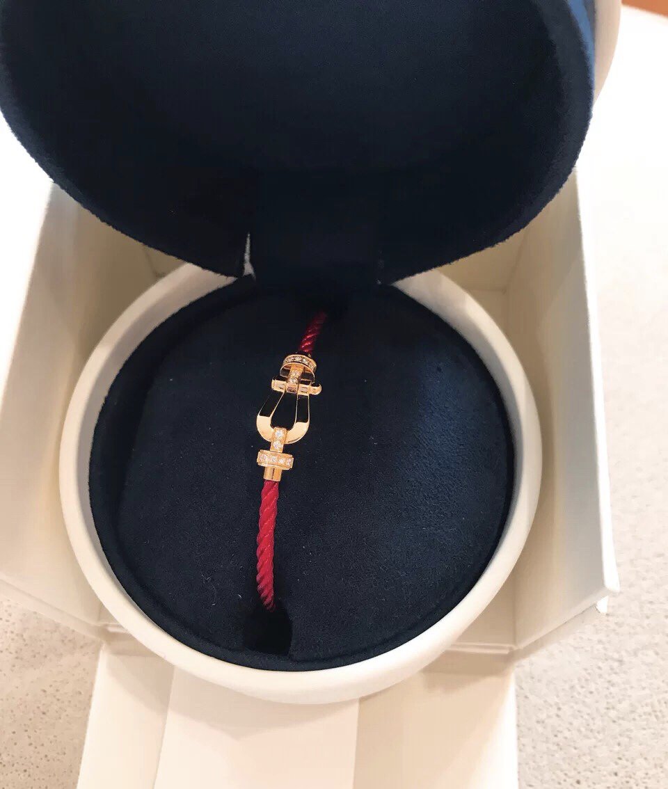 [LORA]FORCE 10 HALF DIAMOND PINK GOLD RED CORDERI LARGE AND MEDIUM MODEL