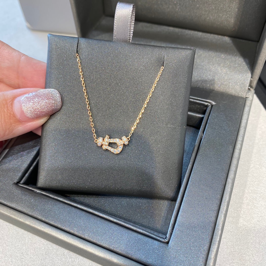 [LORA]FORCE 10 DIAMOND PINK GOLD NECKLACE MINI MODEL