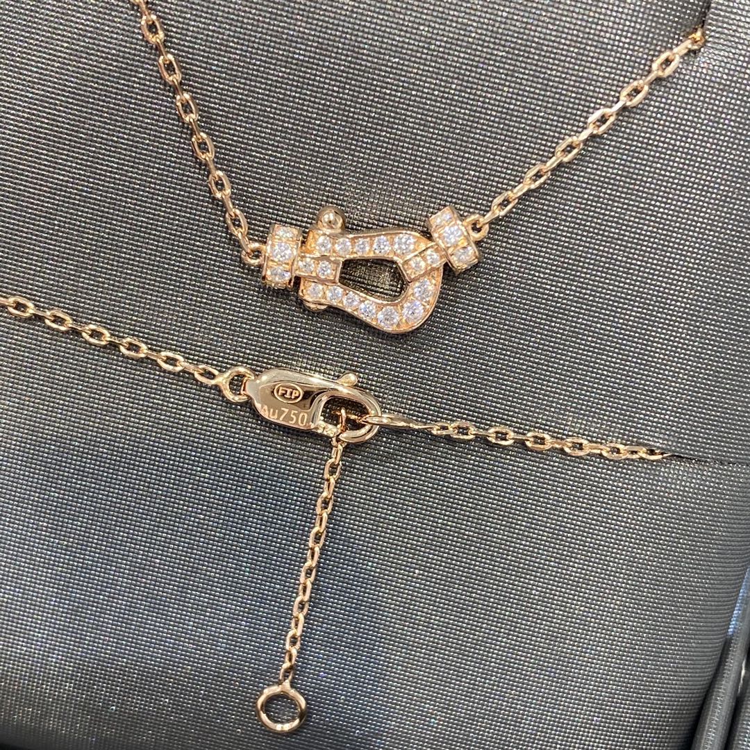 [LORA]FORCE 10 DIAMOND PINK GOLD NECKLACE MINI MODEL