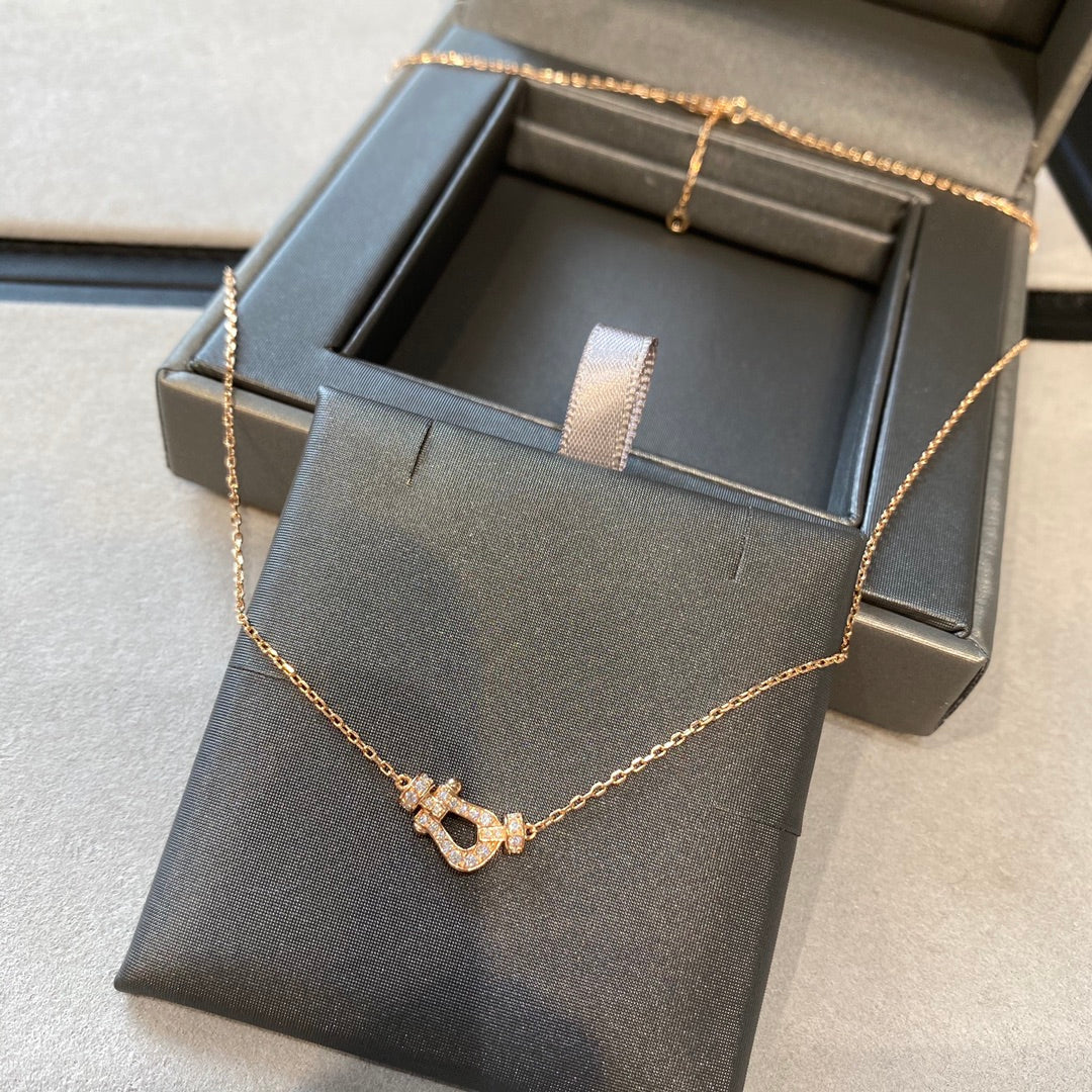 [LORA]FORCE 10 DIAMOND PINK GOLD NECKLACE MINI MODEL