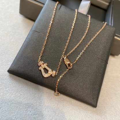 [LORA]FORCE 10 DIAMOND PINK GOLD NECKLACE MINI MODEL