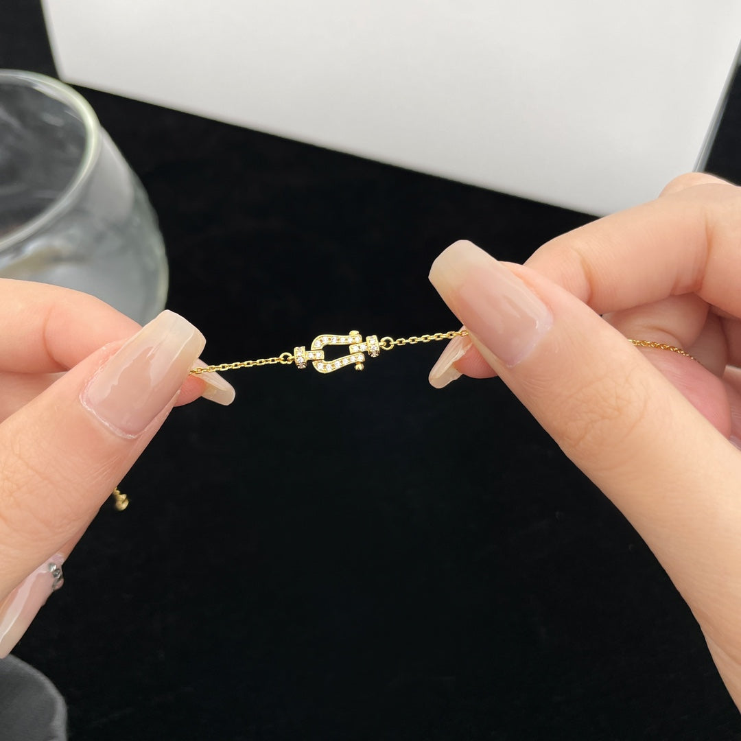 [LORA]FORCE 10 FULL DIAMOND BUCKLE CHAIN LINK MINI MODEL