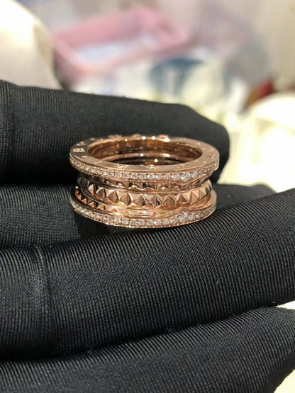 [LORA]ZERO 1 ROCK DIAMOND PINK GOLD