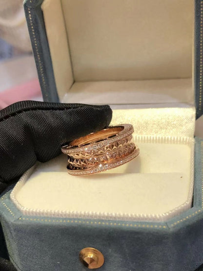 [LORA]ZERO 1 ROCK DIAMOND PINK GOLD