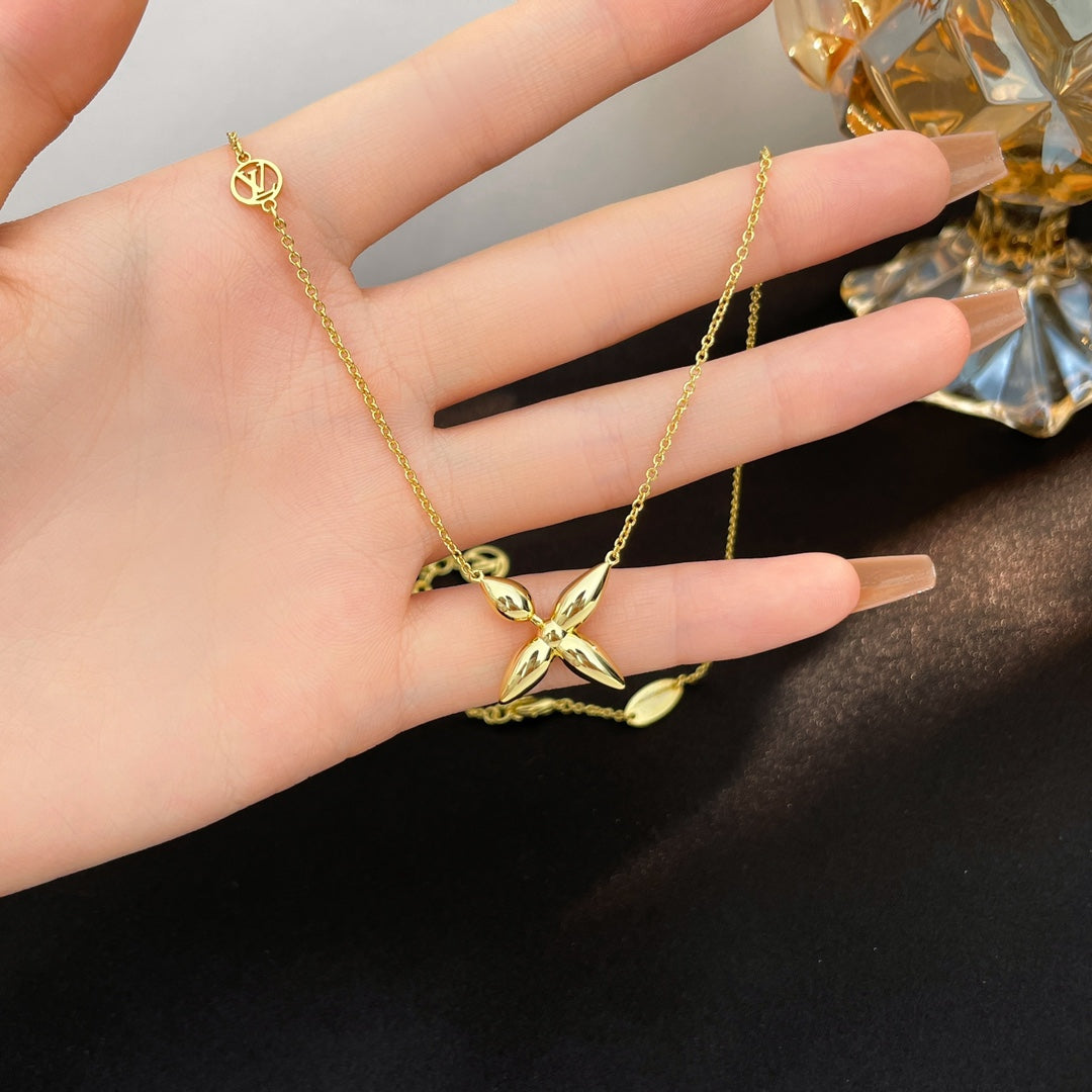 [LORA]LOUISETTE GOLD NECKLACE